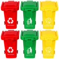 thumbnail image 4 of 6Pcs Small Garbage Bin Toy Child Garbage Can Toys Push Garbage Can Toys for Learning, 4 of 4