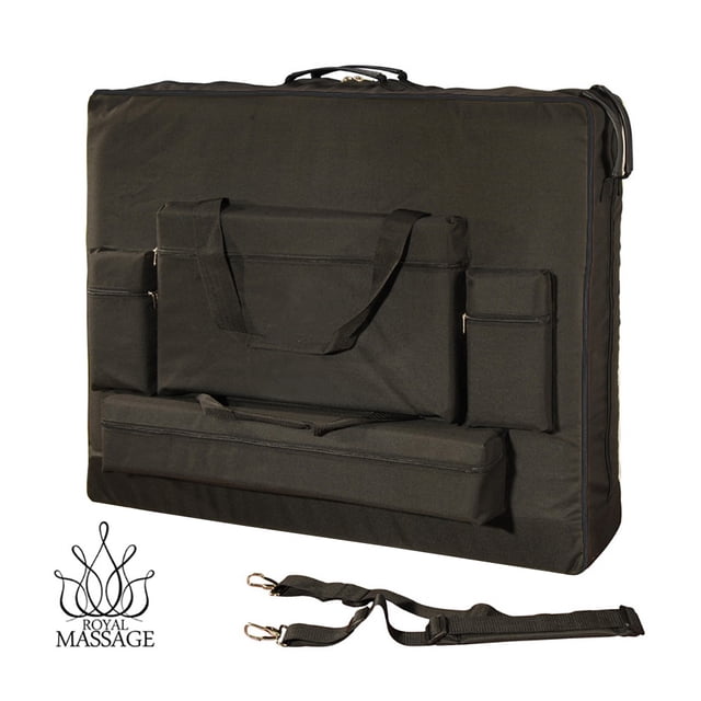 Royal Massage Deluxe Black Universal Oversized Massage Table Carry Case - 30"