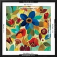 thumbnail image 5 of Art.com Summer Floral II Art Print by Silvia Vassileva, Black Frame Wall Art, 21" x 21", 5 of 5