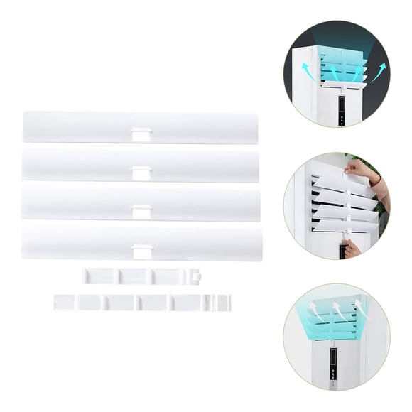 unbranded Deflector Ajustable Para De Aire Acondicionado Vertical Ideal Para El Hogar Y Control De