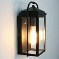 thumbnail image 5 of Outdoor Wall Lantern Black Anti-Rust Wall Sconce Exterior Light Fixture, 5 of 7