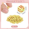 thumbnail image 2 of 300Pack Mini Dice, 5mm/0.2" Acrylic Tiny Six Side Game Dot Square Dice Bulk for Table Board Game Party Activities, Green/Red, 2 of 6