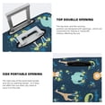 thumbnail image 3 of Susaid Tropical Animals Print Elastic Washable Suitcase Cover with Hidden Zipper, Fits 18-32 Inch Luggage for Protection During Travel-Small, 3 of 7