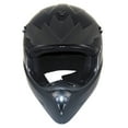 thumbnail image 3 of 1Storm Adult Motocross BMX MX ATV Dirt Bike Helmet Racing Style SC09SCLS; Matt Black, 3 of 6