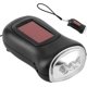 thumbnail image 1 of Hand Crank Solar Flashlight, Rechargeable Solar Powered Crank Flashlight, LED Emergency Dynamo Torch for Outdoor Camping, 1 of 5