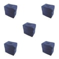 thumbnail image 3 of pitrice Convenient Inflatable Foot Rest 3 Layers Foot Stool Foot Rest Pillow for Traveling Deep Blue 40 x 30 x 43cm 5Set, 3 of 6