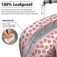 thumbnail image 5 of Lunch Bag Lunch Box for Women Reusable Insulated Lunch Bags,Water-Resistant Seamless Strawberries Pattern Cooler Lunch Tote Bag, Large Capacity for Work Travel Picnic, 5 of 6