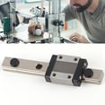 thumbnail image 1 of Guía De Riel Lineal De Alta Precisión, Estable, Resistente, Duradera, Pequeña Y Ligera, Guía Deslizante Lineal Para Proyectos De Bricolaje CNC, 1 of 7
