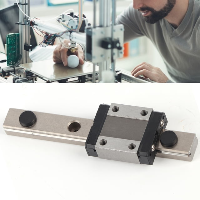 Guía De Riel Lineal De Alta Precisión, Estable, Resistente, Duradera, Pequeña Y Ligera, Guía Deslizante Lineal Para Proyectos De Bricolaje CNC