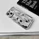 thumbnail image 5 of Luxury plating 3D Lunar crater bumper soft silicon phone case for iphone 15 14 13 12 11 Pro Max Plus XS X XR Cute Back Cover, 5 of 5