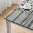 thumbnail image 4 of nygtbtfer Table Cloth, Fitted Tablecloths with Elastic Edge, Wipeable Table Cover for Kitchen Wedding Modern Watercolor Painted Leaves, 4 of 7