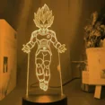 thumbnail image 3 of Lámpara 3D de Dragon Ball Z, figura de Vegeta, Super Saiyan, Monkey King, Goku, Jiren, Broly, lámpara de mesa de Anime, luz nocturna LED, regalo, nuevo, 3 of 5