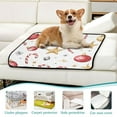 thumbnail image 6 of Qxltty A Pattern with Watercolor Christmas Ornaments Cat litter Pads Pet Set of 3 Diaper Mats Center Anti-leakage Layer Absorbent Soft and Comfortable, 6 of 7