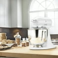 thumbnail image 2 of KitchenAid Artisan Series 5 Quart Tilt-Head Stand Mixer, White-on-White (KSM150PSWW), 2 of 3