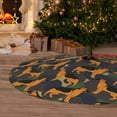 thumbnail image 6 of Yiaed German Shepherd Dog Print Christmas Tree Skirt , Tree SkirtsTree Mat for Christmas Winter Holiday Indoor Decorations-36", 6 of 7