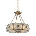 thumbnail image 1 of Elk Lighting Pendentif Lumineux Preston 4 en Laiton Brossé, 1 of 2