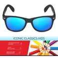 thumbnail image 2 of Gafas de sol Retro Rewind Kids UV400 con montura de goma para niños de 3 a 12 años, 2 of 6