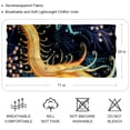 thumbnail image 2 of Sea Slug Chiffon Hair Scarf for Women, Lightweight Breathable Silk Scarf, 180*73 inches, Head Wrap for Summer and Fall Fashion, 2 of 6