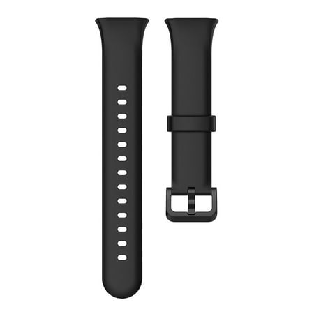 Smrinog Waterproof Strap Smart Bracelet Wristband for Xiaomi Mi Band 7 Pro (Black)