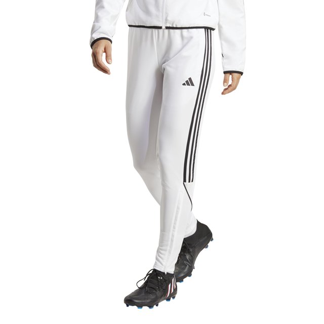 Pantalones deportivos Adidas Tiro23 League para mujer, talla grande, blancos