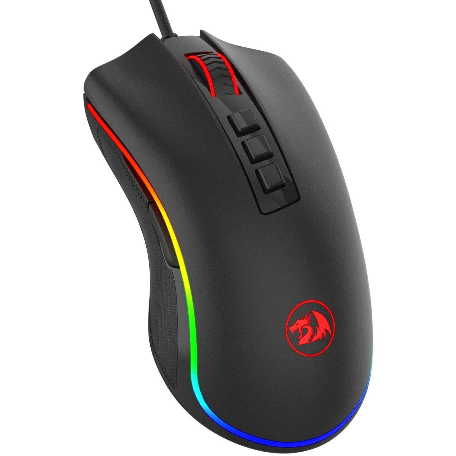 Redragon M711 Cobra Gaming Mouse with 16.8 Million RGB Color Backlit Walmart