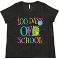 thumbnail image 3 of Inktastic 100 Days of School Party Women's Plus Size T-Shirt, 3 of 5