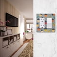 thumbnail image 5 of Yayeee Rocker Switch Wall Plate 1-Gang 4.6"x2.9" Home Decorative Outlet Cover, Cute Acorns Pattern, 5 of 6