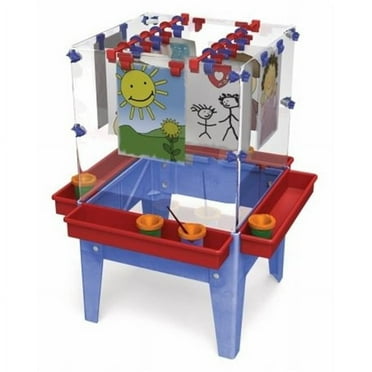 Manta Ray S13818 Toddler 4 Station Space Saver Easel