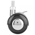 thumbnail image 3 of Swivel Castor, Premium Caster Wheels, Black 360 Rotation For Chair Office Use Home Use Furniture, 3 of 8