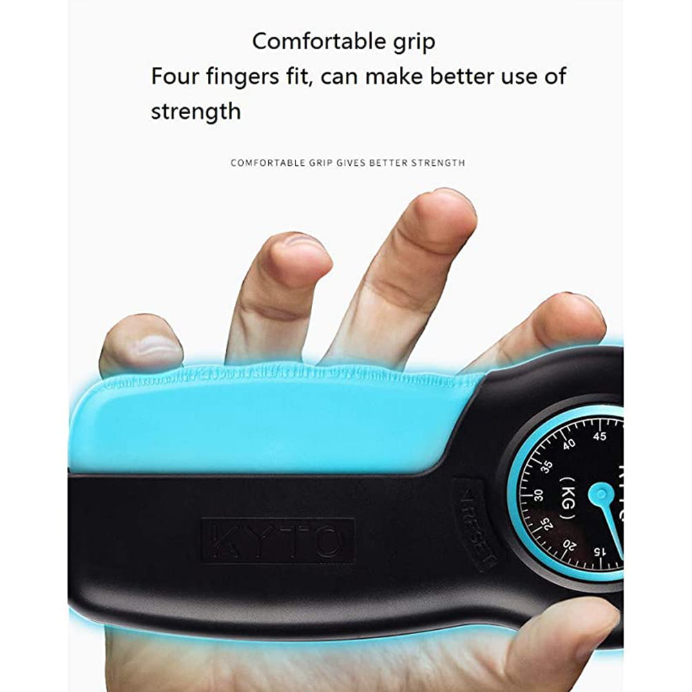 Portable Home Hand Dynamometer Grip Strength Exerciser Strengthener Meter 