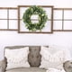 thumbnail image 4 of Corona de eucalipto artificial para puerta de entrada, corona de otoño, corona de hojas verdes para ventana, decoración de bodas, porche de casa, patio de granja, decoración de jardín, 4 of 5