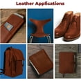 thumbnail image 6 of ELW Grass Fed Leather 8-10 oz. 3-4mm Heavy Duty Pre-Cut 12"x24" Whiskey Brown Full Grain Cowhide for Tooling, Carving, Holsters, Belts, Bags, Boots, Shoes, Cases, Repair, Knife Sheaths, Furniture, 6 of 7