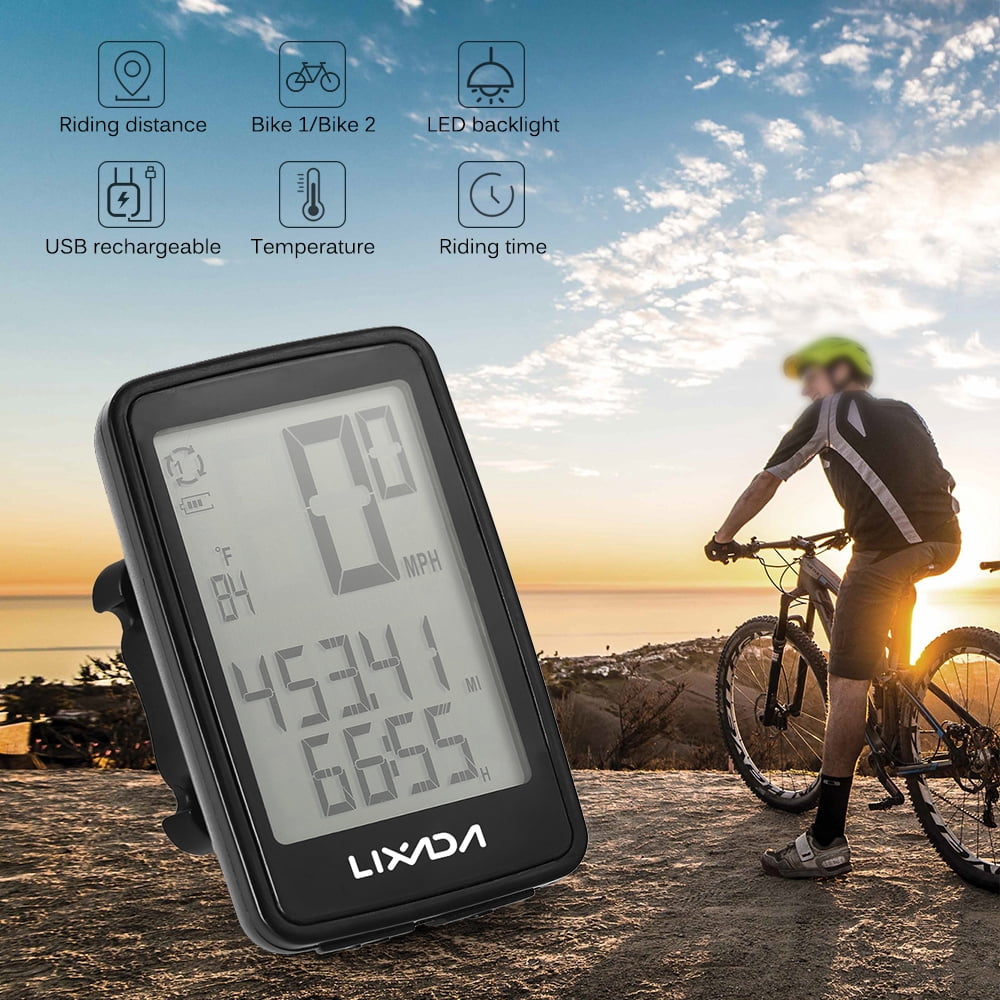 rechargeable bike computer