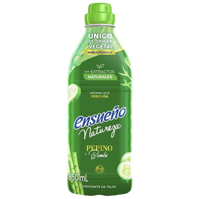 Pack de 12 Suavizante Ensueño Ze Pepino Bambú de 850ml Ensueño Pepino Bambú de 850ml