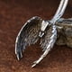 thumbnail image 4 of Colgante de alas de ángel de acero inoxidable, accesorios colgantes de acero de titanio con personalidad de moda europea y americana para hombres y mujeres, 4 of 5