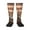 1 Black, variant on Deer American Flag Wall Knee Socks, High Socks Long Stretchy Sock Women Knee High Stocking, Long Socks for Women