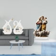 thumbnail image 2 of Elegante Juego De Adornos De Mesa De Cisne De Cerámica Y Acrílico Para Estantería, Armario, Decoración Navideña Para El Hogar, Regalo único, Decoración De Chimenea., 2 of 8