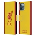 thumbnail image 1 of Head Case Designs Officially Licensed Liverpool Football Club 2021/22 Third Leather Book Wallet Case Cover Compatible with Apple iPhone 12 Pro Max, 1 of 6