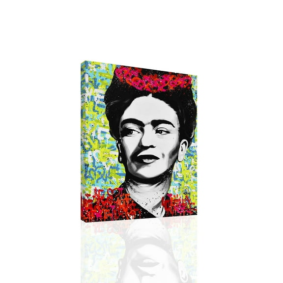 Frida Kahlo Pop XI - CANVAS OR PRINT WALL ART