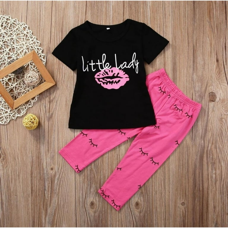Baby girl tops and leggings cheap