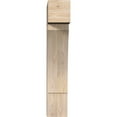 thumbnail image 2 of Ekena Millwork 5 1/2"W x 18"D x 30"H Thorton Block Smooth Bracket, Douglas Fir, 2 of 4
