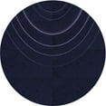 thumbnail image 1 of Ahgly Company Machine Washable Indoor Round Transitional Night Black Area Rugs, 3' Round, 1 of 7