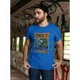 thumbnail image 2 of Rat Fink Torch It Ed "Big Daddy" Men Royal Blue T-Shirt NEW Size 2XL, Male XX-Large, 2 of 4