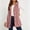 #0578-Pink, variant on Neewe Women's Fall Casual Fleece Long Vests Hooded Sleeveless,Loose Fit Pockets,Button Down Jacket,Fall Coat,Casual Going Out Outfits,Fashion Clothing