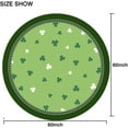 thumbnail image 5 of Spring Tablecloth 60" Round,Green Leaf Waterproof Tablecloth,Washable Table Cloth for Dinner Party Decoration, 5 of 5
