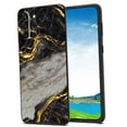 thumbnail image 1 of Black-Golden-Marble-29 Phone Case, Degined for Samsung Galaxy S22+ Plus Case Men Women, Flexible Silicone Shockproof Case for Samsung Galaxy S22+ Plus, 1 of 1