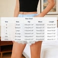 thumbnail image 3 of Admvng Womens Satin Lace Trim Loungewear Shorts Elastic Waist Pockets Sleep Everyday Wear, 3 of 5