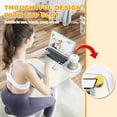 thumbnail image 6 of Bike Desk, Adjustable Height Standing Desk with Tablet Holder - Ideal for Home Office Workouts, Supports Up to 265 lbs, 6 of 9
