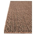 thumbnail image 5 of Unique Loom Outdoor Modern Collection Area Rug - Links (6' 1" Square Brown/Black), 5 of 6