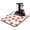 White-769, variant on Gothic Style Dish Drying Mat, Absorbent Coffee Bar Mat with Dark Steampunk & Lunar Eclipse Patterns, Leak-Proof Non-Slip Kitchen Counter Mat